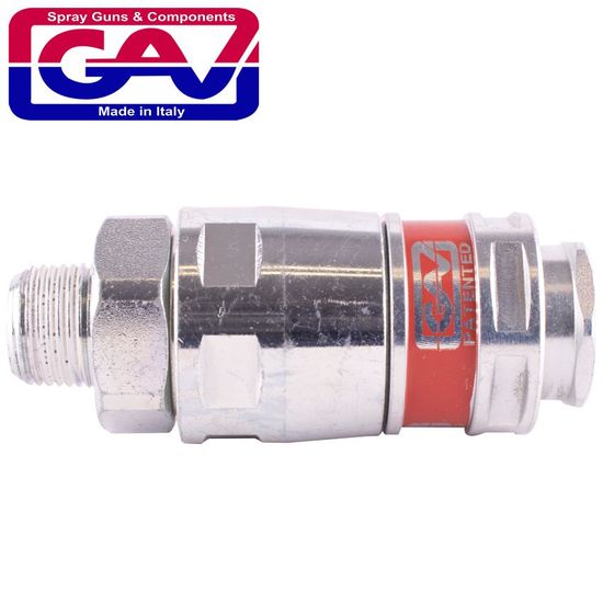 Airblock Security Magnum Coupler 3/8"male Two Stage Release Saftey